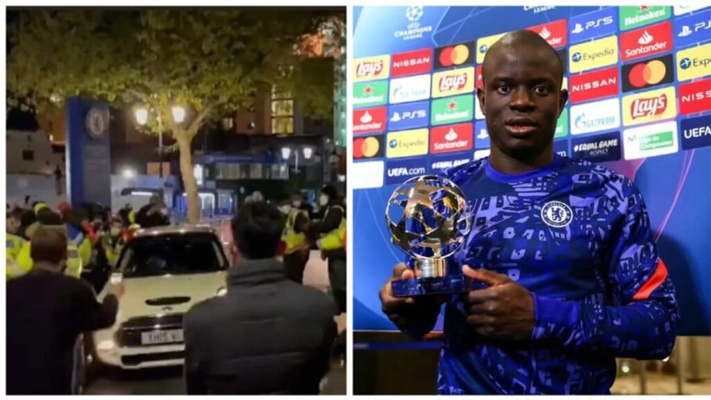 SPORTS:Chelsea,La vidéo magique de Kanté quittant le stade après la qualification