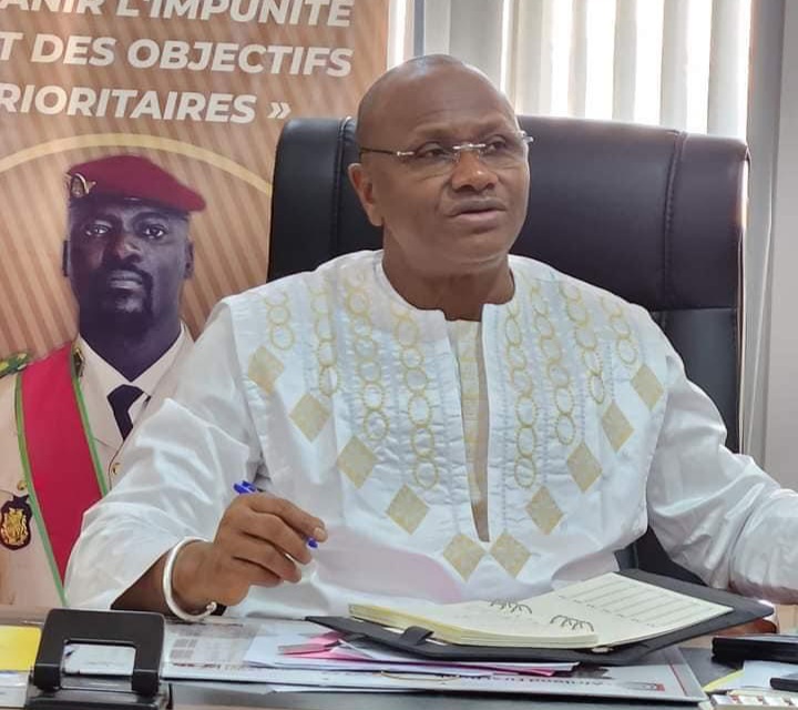 Guinée : Le président de la transition limoge le directeur général de l’OGP, Mandian Sidibé