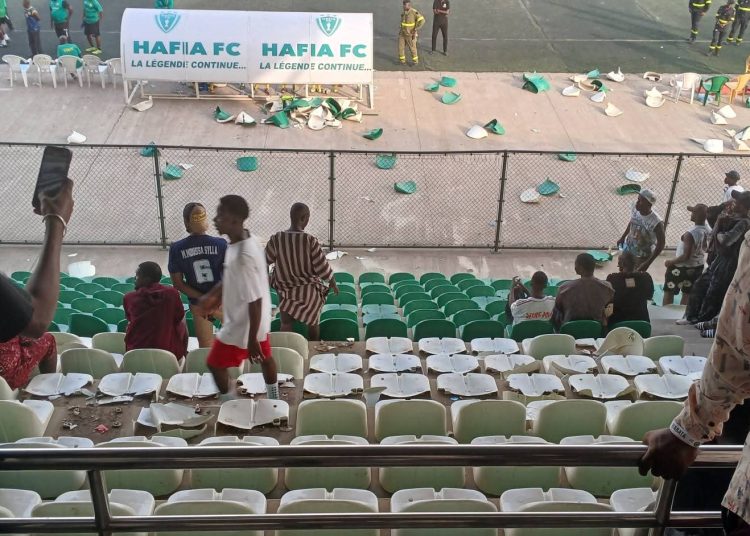 Vandalisme lors du match Hafia FC – ASK : la LGFP promet des mesures disciplinaires et des sanctions appropriées