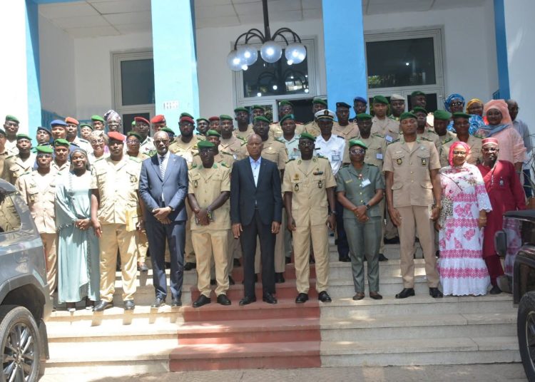 COOPERATION : La HAC reçoit en immersion la 5ème Promotion des Officiers Stagiaires de l’Ecole d’Etat-Major de Guinée 