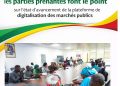 Projet TELEMO : les parties prenantes font le point sur l’etat d’avancement de la plateforme de digitalisation des marchés publics 