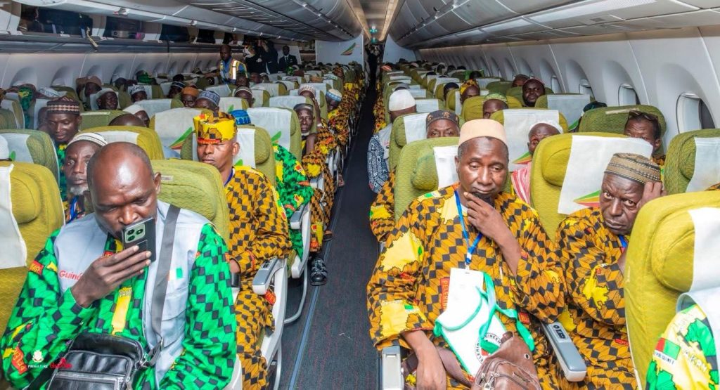 Hajj 2026 : départ de Conakry du premier convoie des pèlerins guinéens