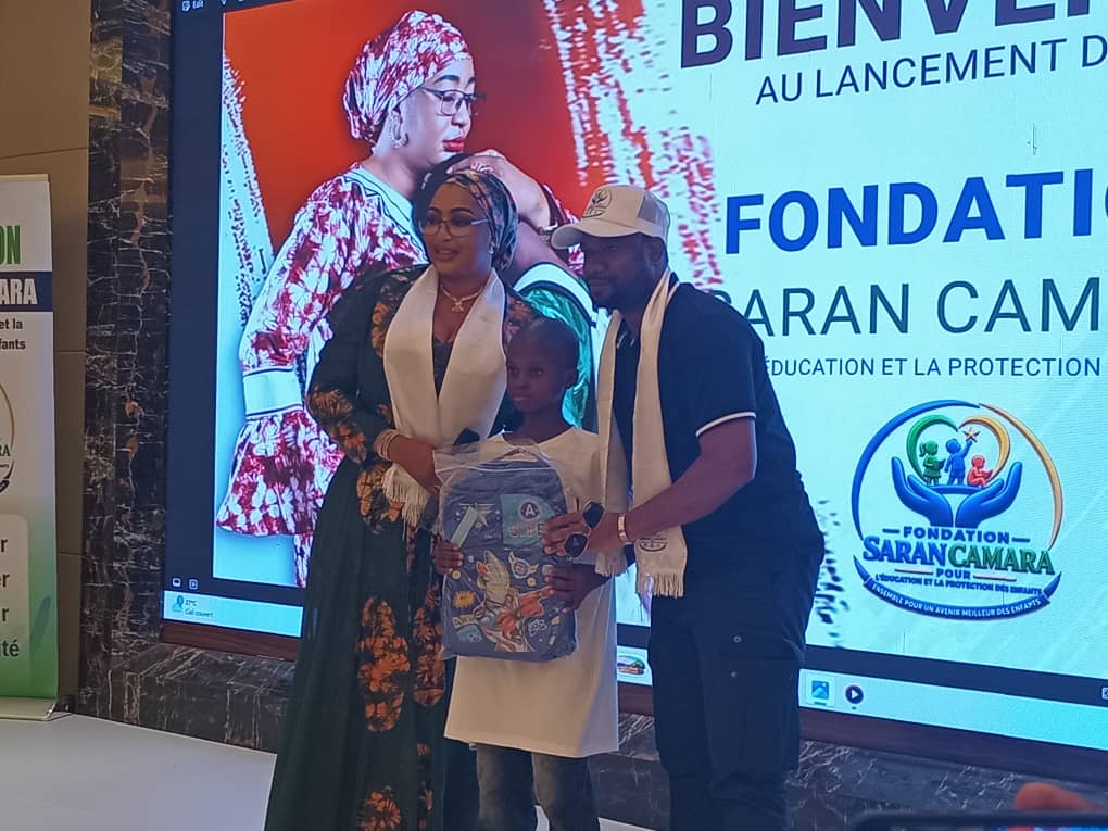 Humanitaire : la Fondation Saran Camara lance ses activités à Conakry